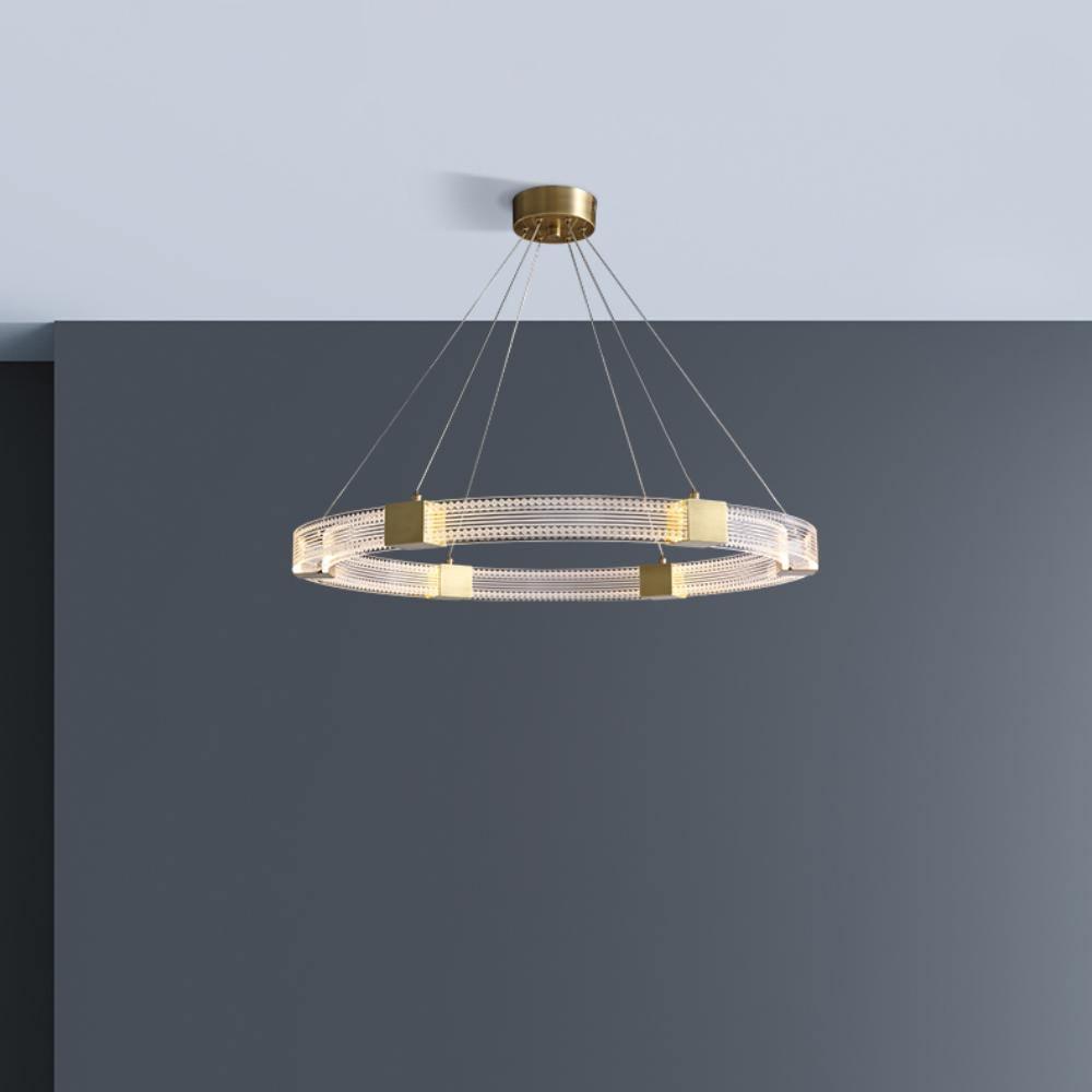 Parallel Ring LED Chandelier - Lamp Outdoor