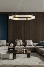 Parallel Ring LED Chandelier - Lamp Outdoor