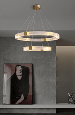 Parallel Ring LED Chandelier - Lamp Outdoor
