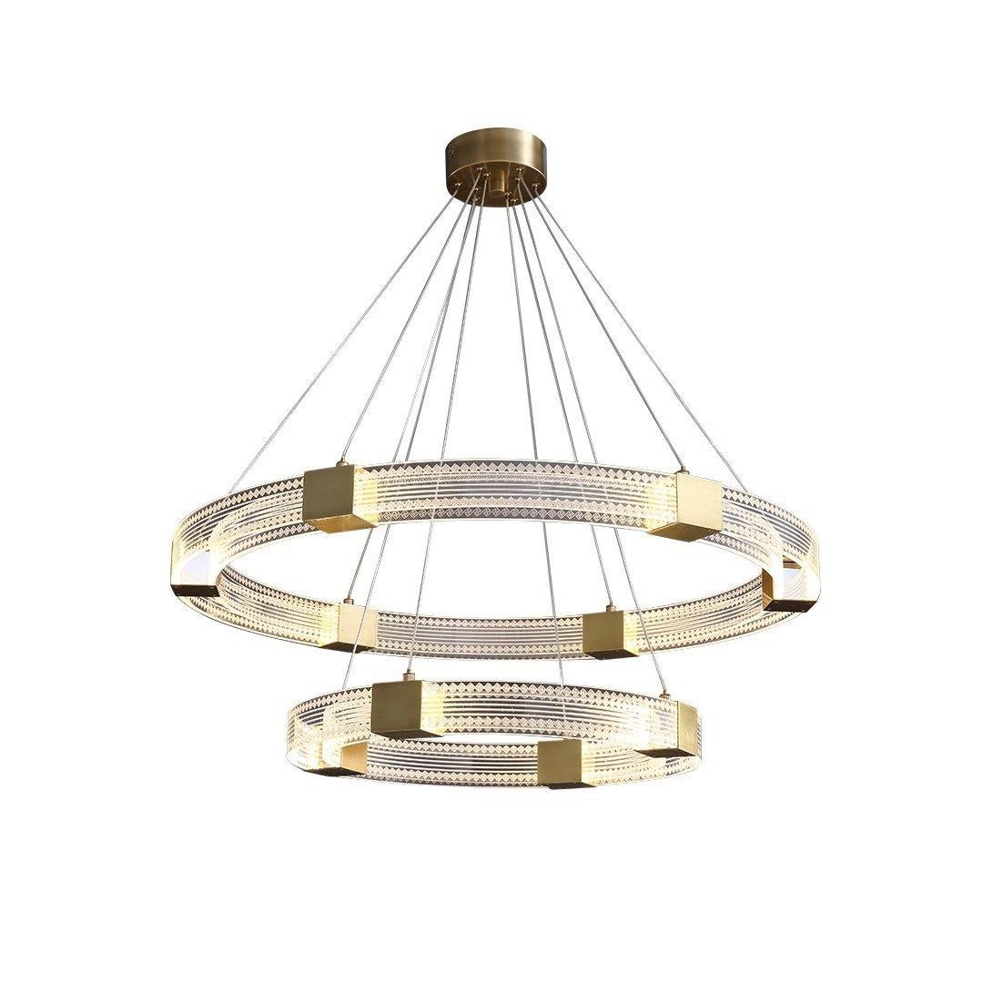 Parallel Ring LED Chandelier - Lamp Outdoor