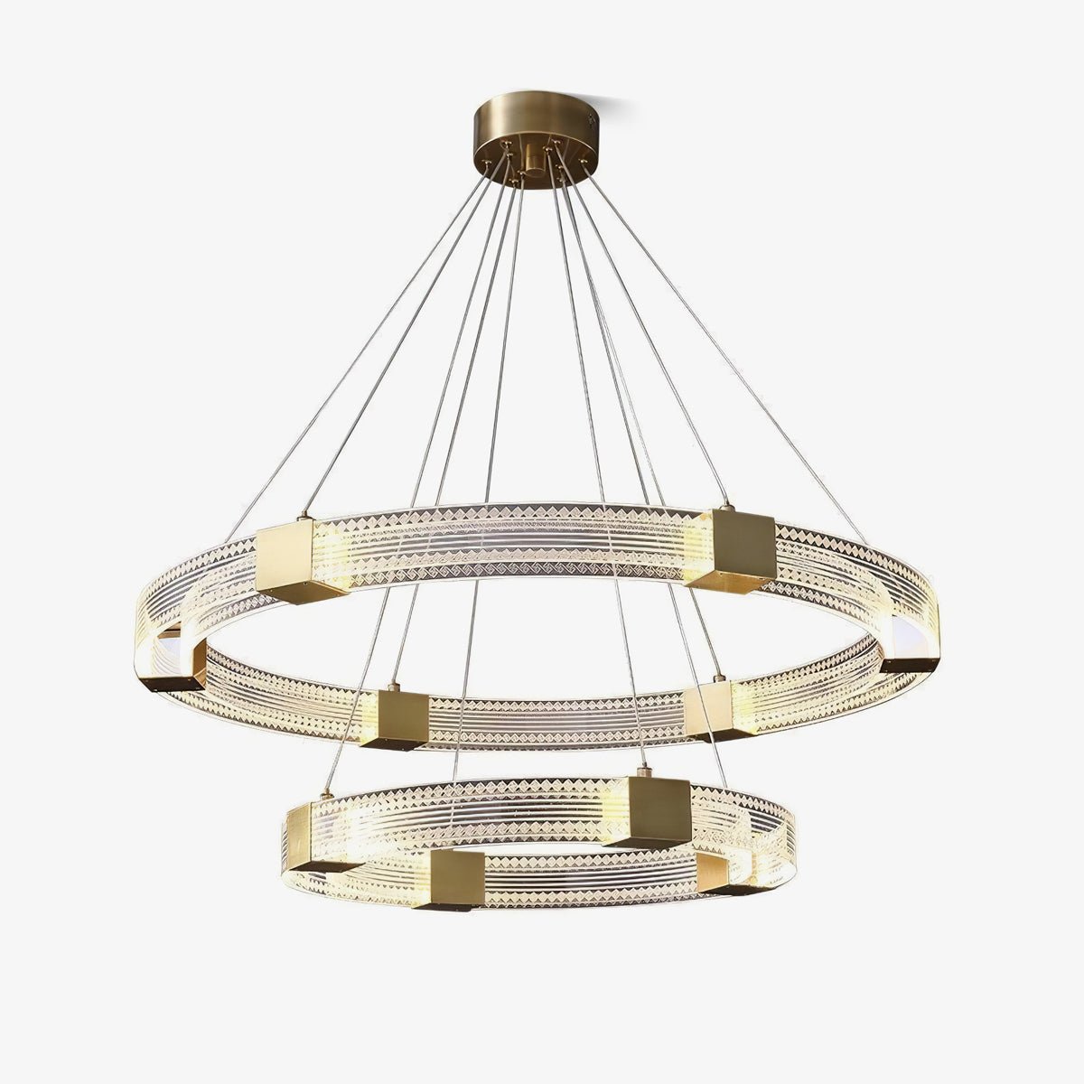 Parallel Ring LED Chandelier - Lamp Outdoor