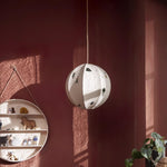 Park Embroidered Textile Pendant Lamp - Lamp Outdoor