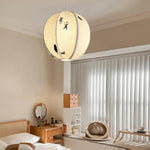 Park Embroidered Textile Pendant Lamp - Lamp Outdoor