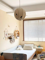 Park Embroidered Textile Pendant Lamp - Lamp Outdoor