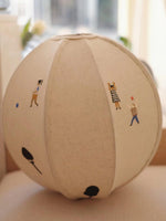 Park Embroidered Textile Pendant Lamp - Lamp Outdoor