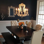 Parrotuncle Wooden Candle Chandelier - Lamp Outdoor