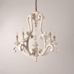 Parrotuncle Wooden Candle Chandelier - Lamp Outdoor