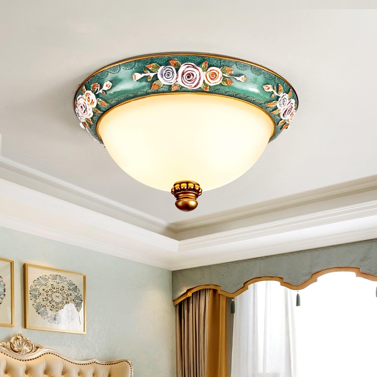 Pastoral Bowl Ceiling Light - Lamp Outdoor