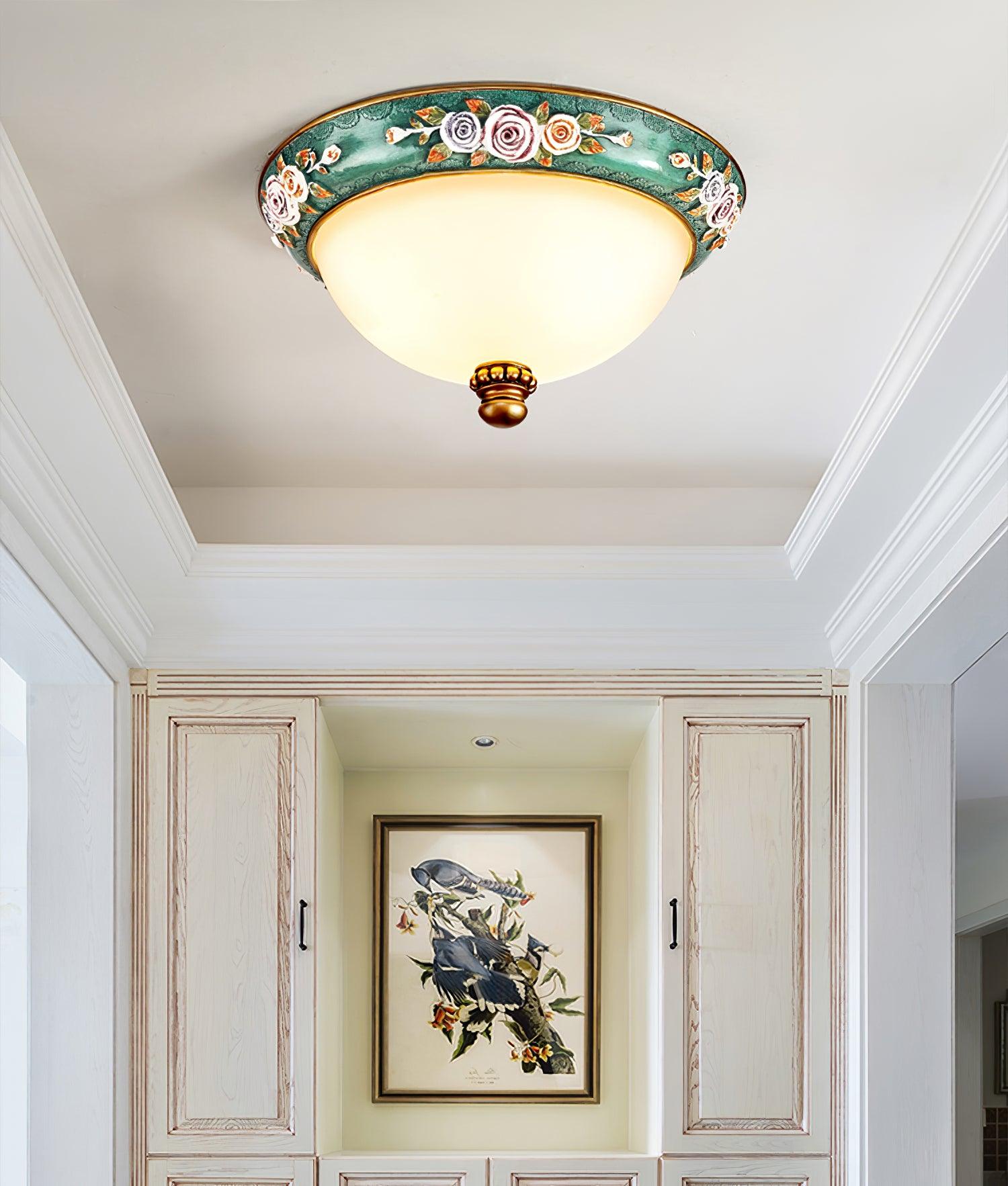 Pastoral Bowl Ceiling Light - Lamp Outdoor