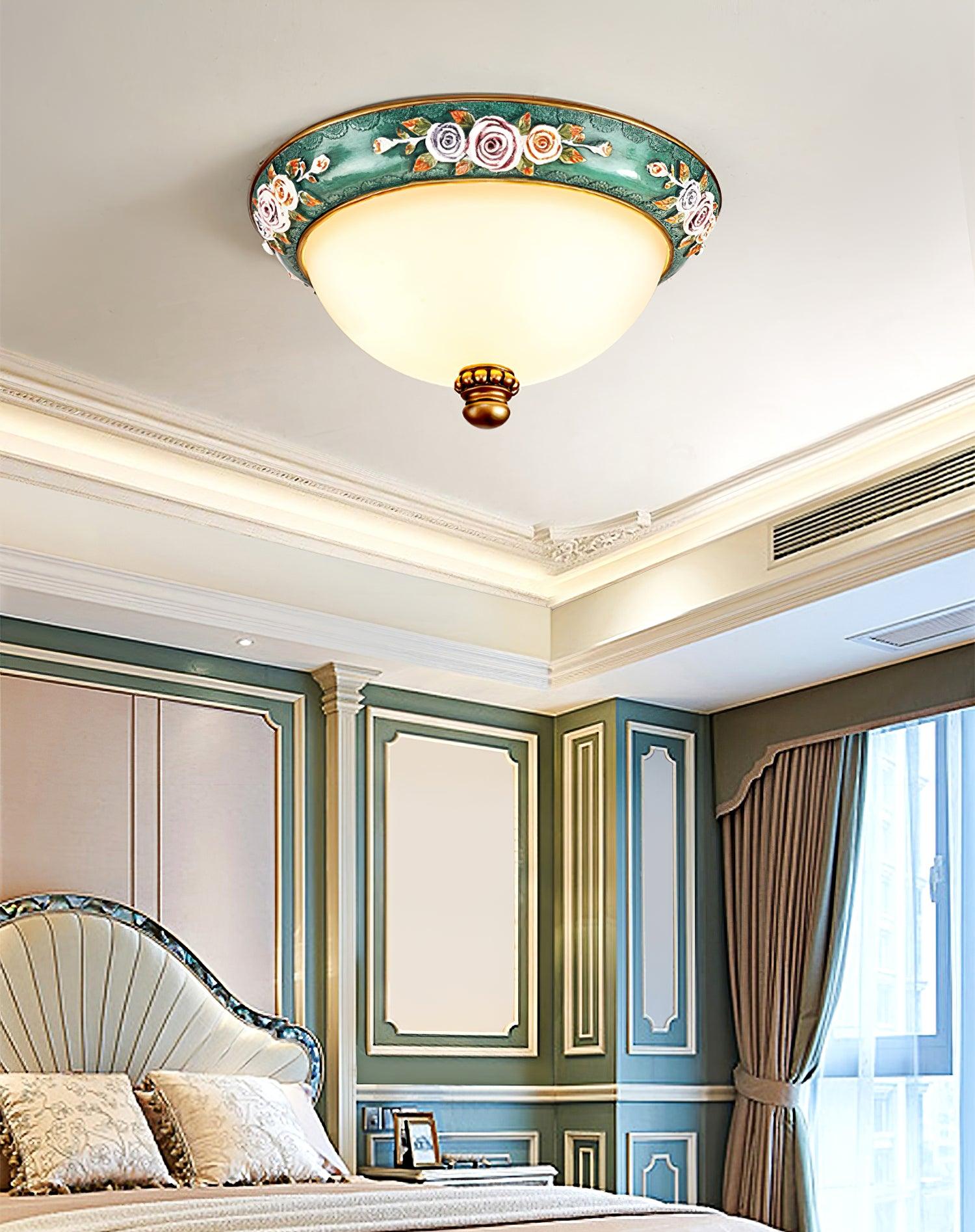 Pastoral Bowl Ceiling Light - Lamp Outdoor