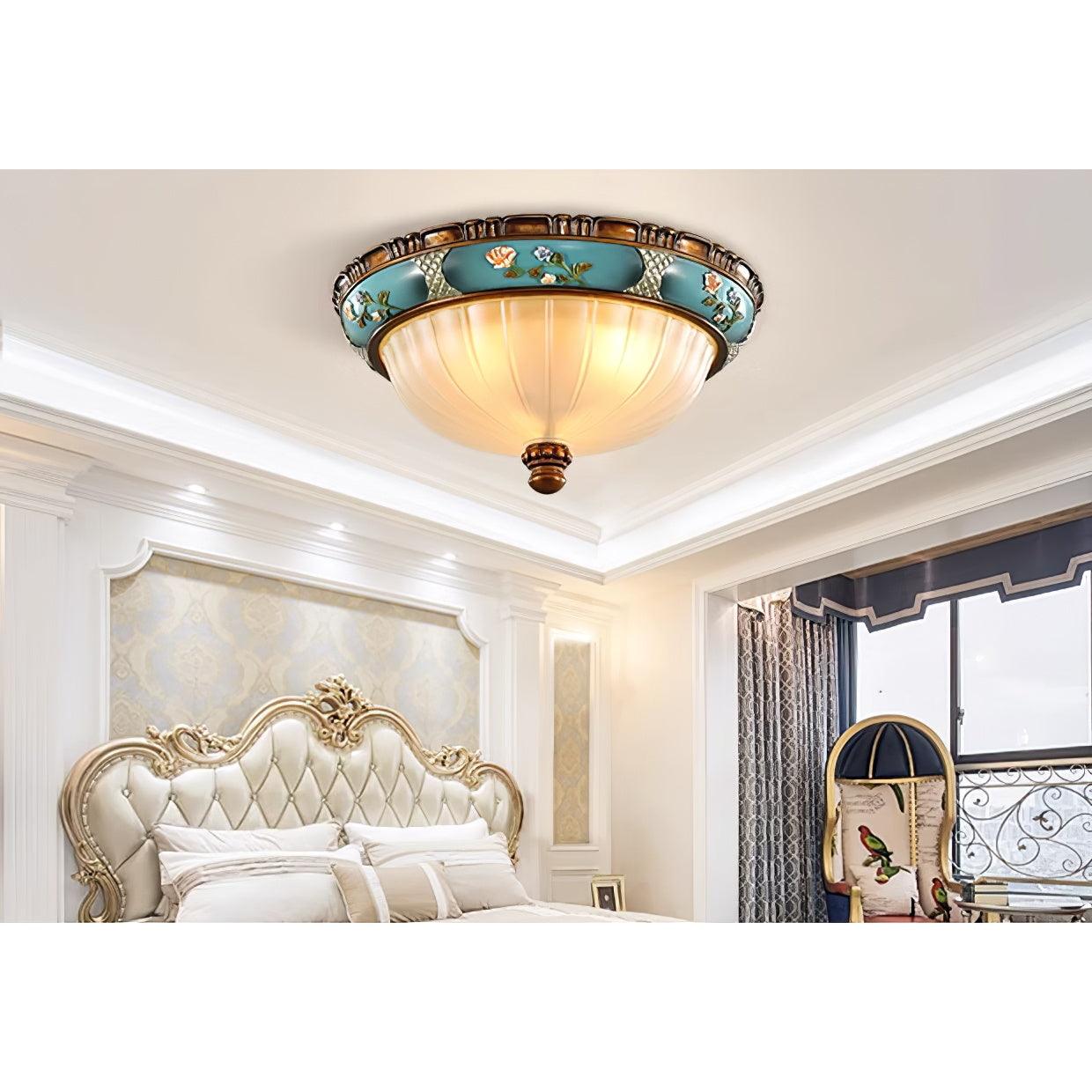 Pastoral Bowl Ceiling Light - Lamp Outdoor