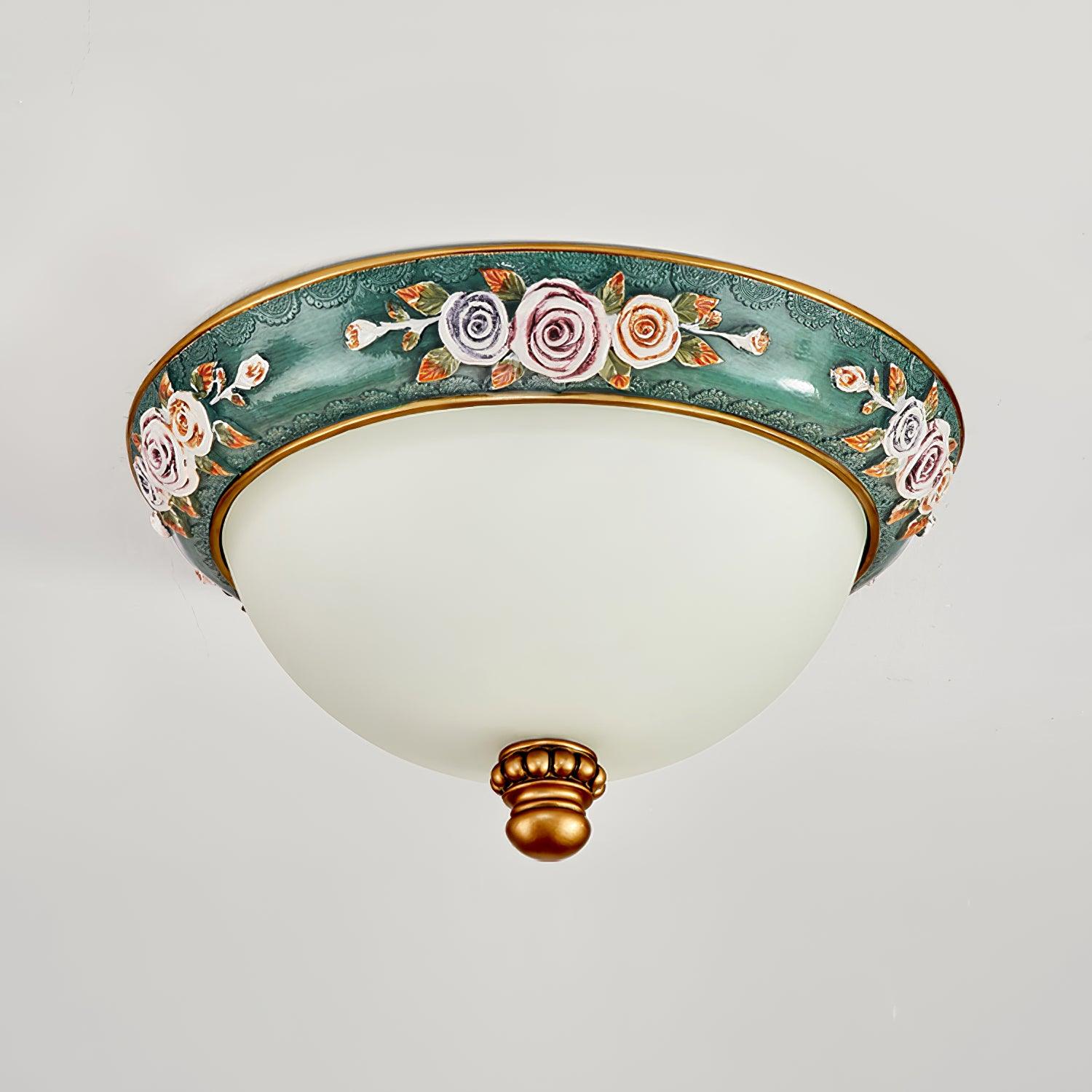 Pastoral Bowl Ceiling Light - Lamp Outdoor