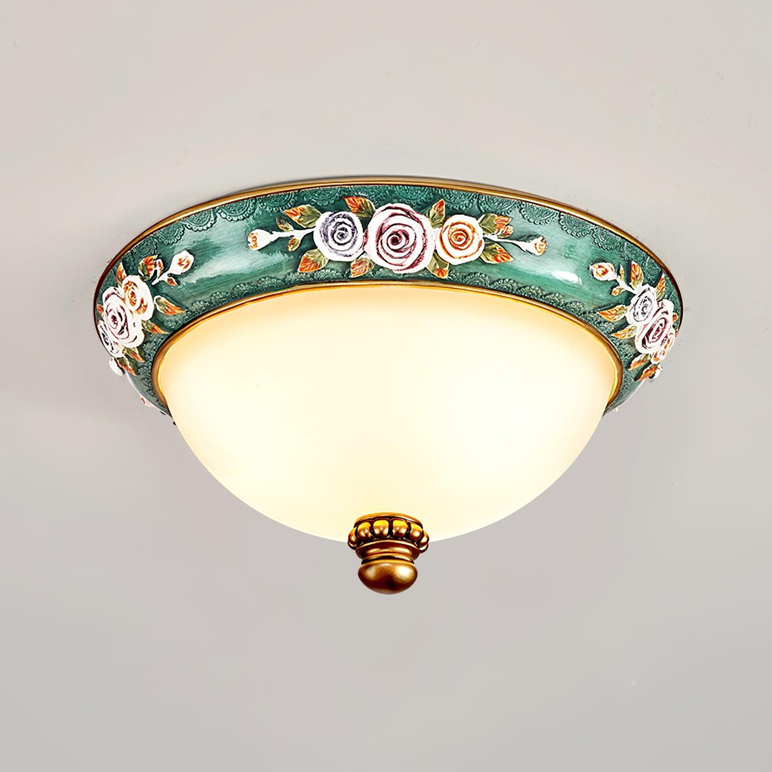 Pastoral Bowl Ceiling Light - Lamp Outdoor