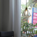 Patterned Glass Pendant Lamp - Lamp Outdoor
