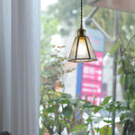 Patterned Glass Pendant Lamp - Lamp Outdoor