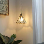 Patterned Glass Pendant Lamp - Lamp Outdoor