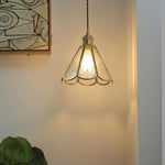 Patterned Glass Pendant Lamp - Lamp Outdoor