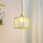 Patterned Glass Pendant Lamp - Lamp Outdoor