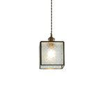 Patterned Glass Pendant Lamp - Lamp Outdoor