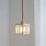 Patterned Glass Pendant Lamp - Lamp Outdoor