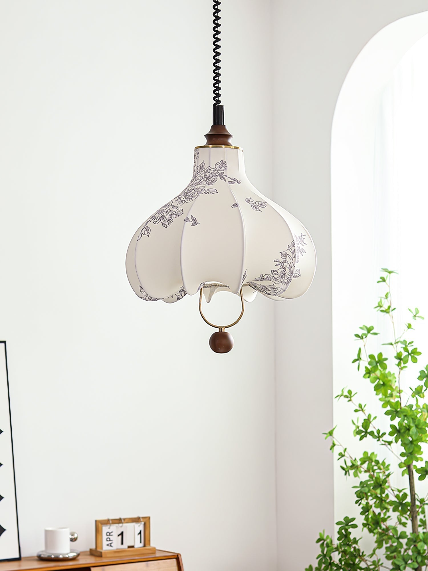 Pear Fabric Pendant Lamp - Lamp Outdoor