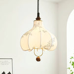 Pear Fabric Pendant Lamp - Lamp Outdoor
