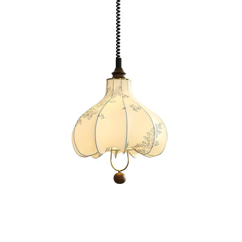 Pear Fabric Pendant Lamp - Lamp Outdoor