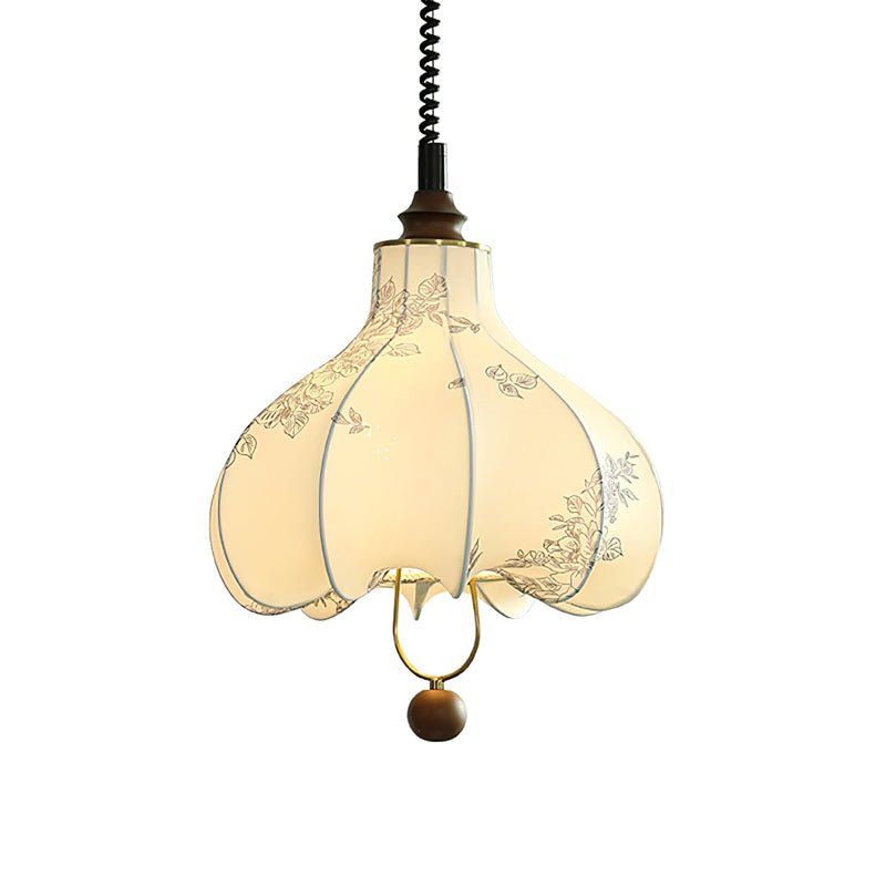 Pear Fabric Pendant Lamp - Lamp Outdoor
