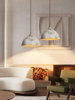 Moss Minimalist Wood Pendant Light - Lamp Outdoor