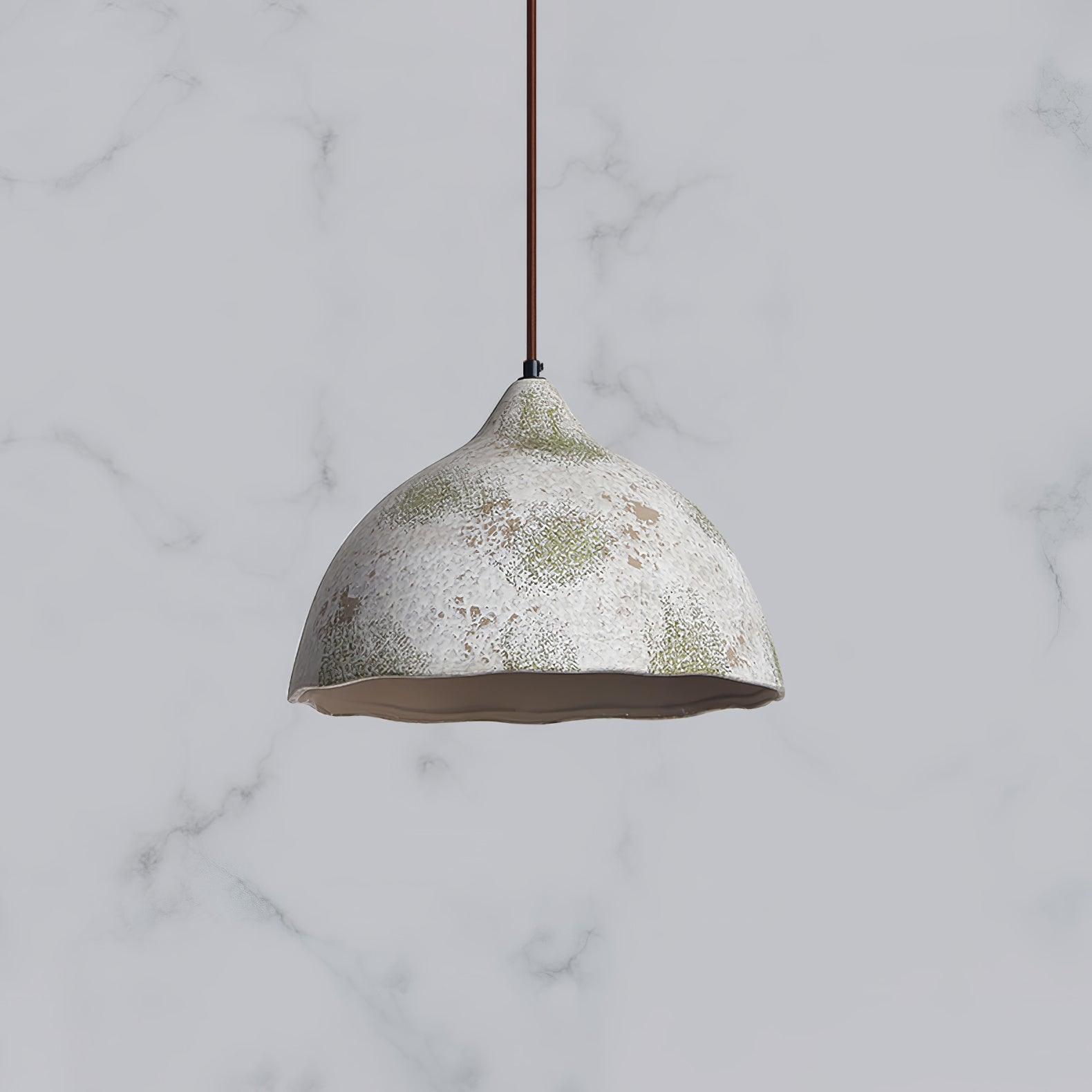 Moss Minimalist Wood Pendant Light - Lamp Outdoor