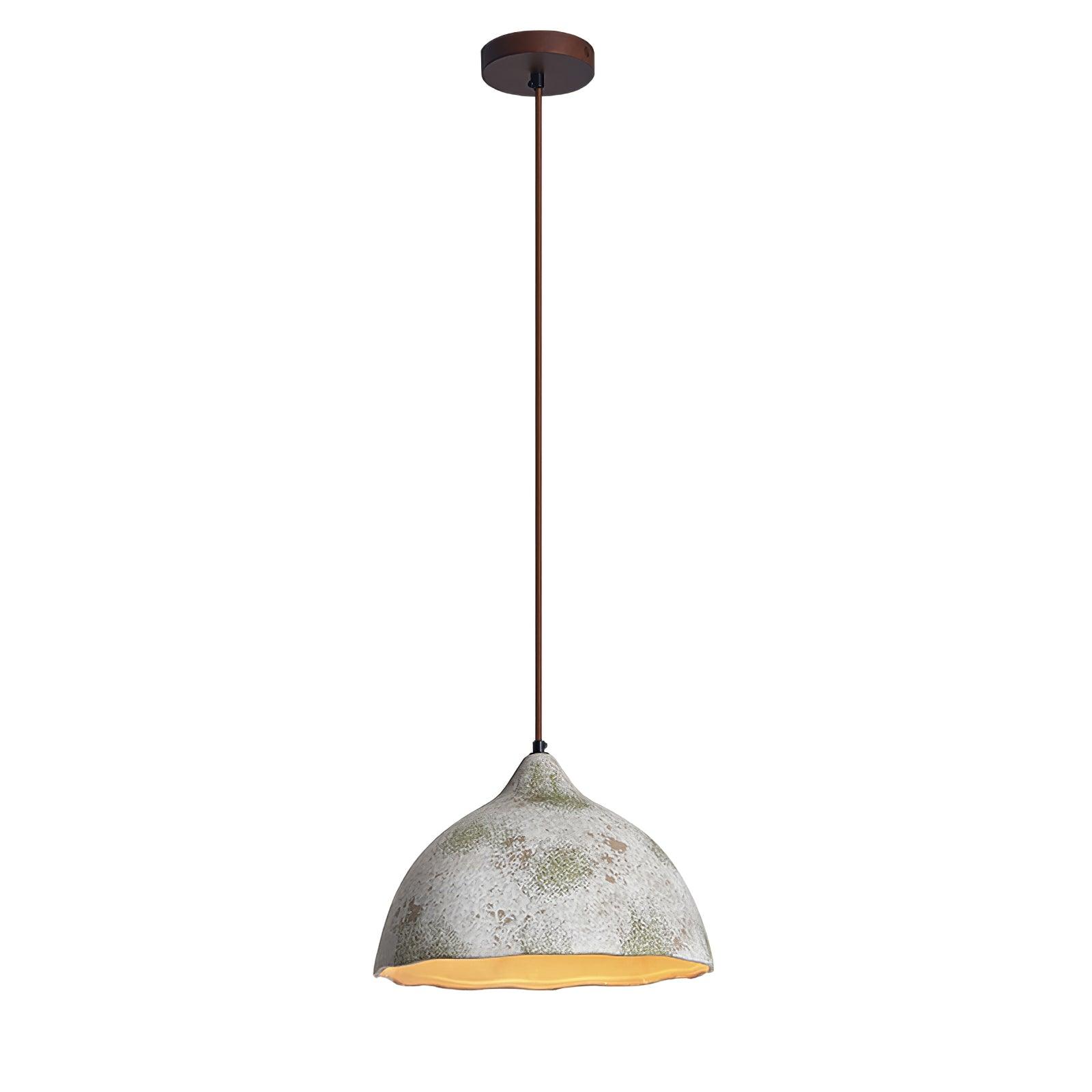 Moss Minimalist Wood Pendant Light - Lamp Outdoor