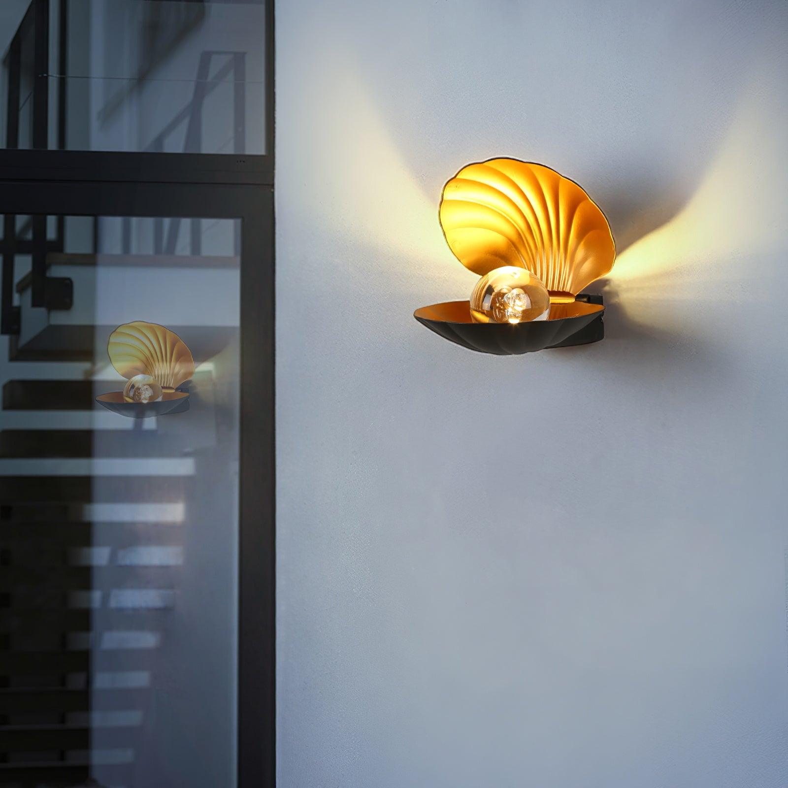 Pearl Clam Wall Light - Lamp Outdoor