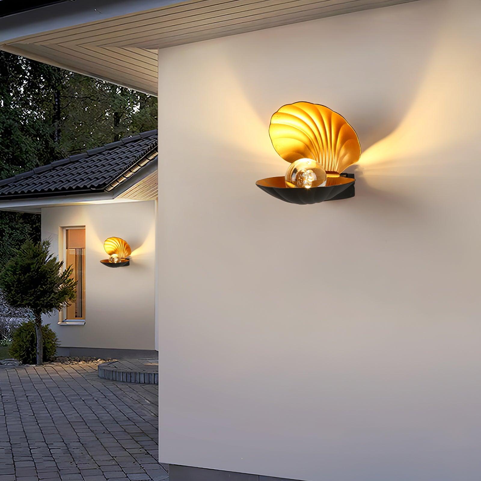 Pearl Clam Wall Light - Lamp Outdoor