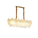 Pearl Glass Shell Chandelier - Lamp Outdoor