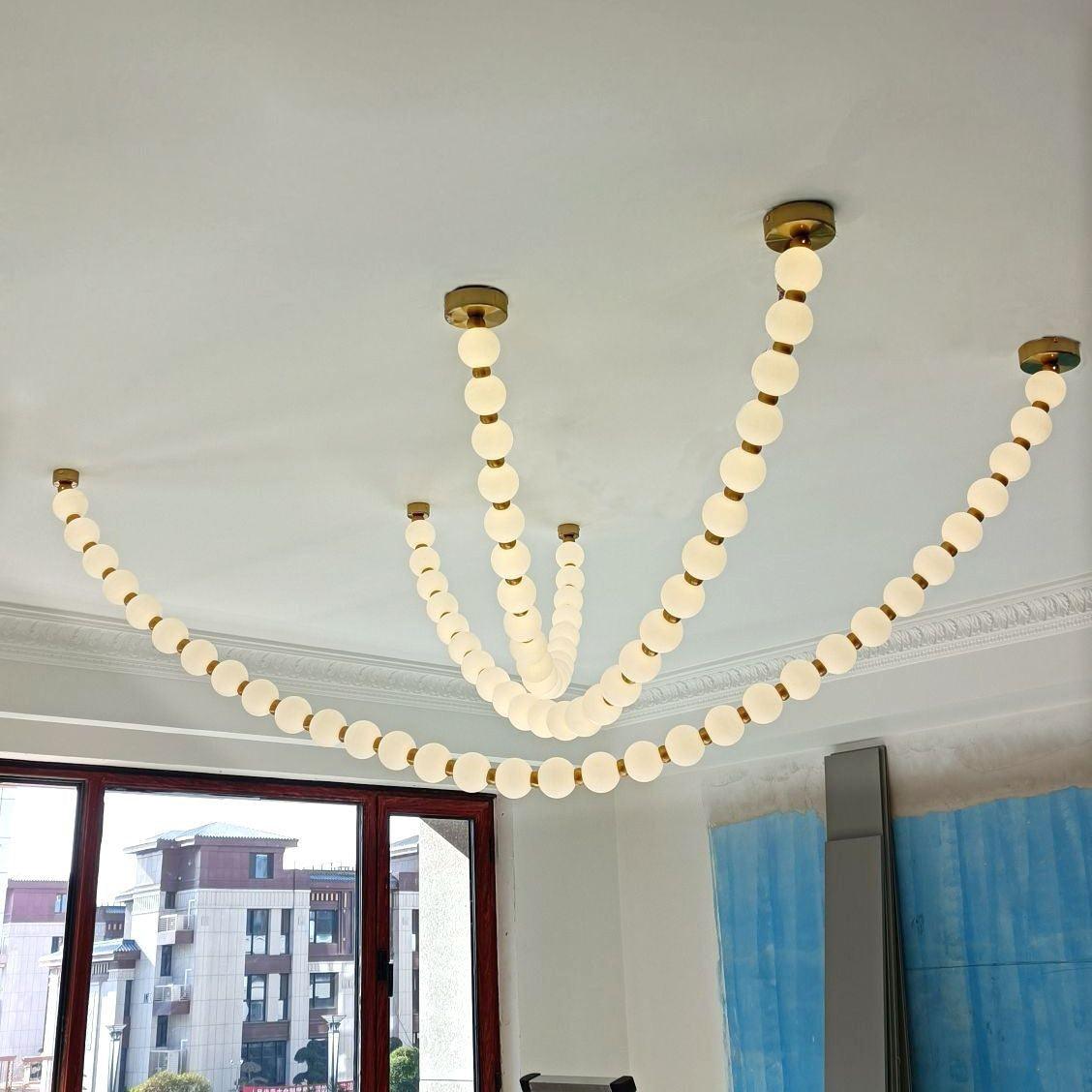 Zalvarin Brass Sputnik Chandelier - Lamp Outdoor