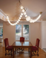 Zalvarin Brass Sputnik Chandelier - Lamp Outdoor