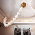 Zalvarin Brass Sputnik Chandelier - Lamp Outdoor