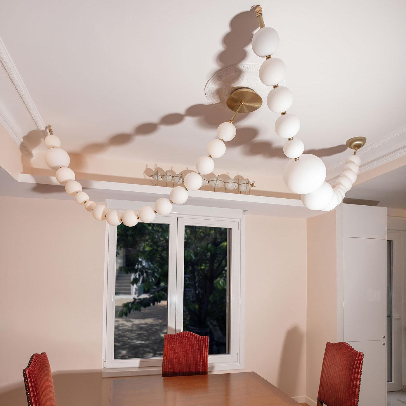 Zalvarin Brass Sputnik Chandelier - Lamp Outdoor