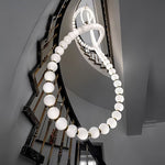 Pearl Glass Necklace Balls Chandelier - Lamp Outdoor