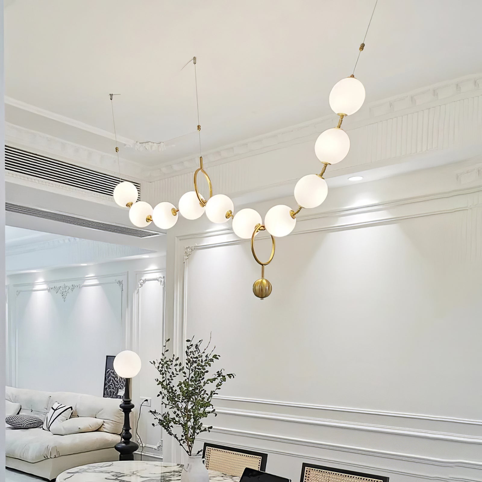 Necklace LED Pendant Lamp - Lamp Outdoor
