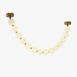 Pearl Glass Necklace Balls Chandelier - Lamp Outdoor