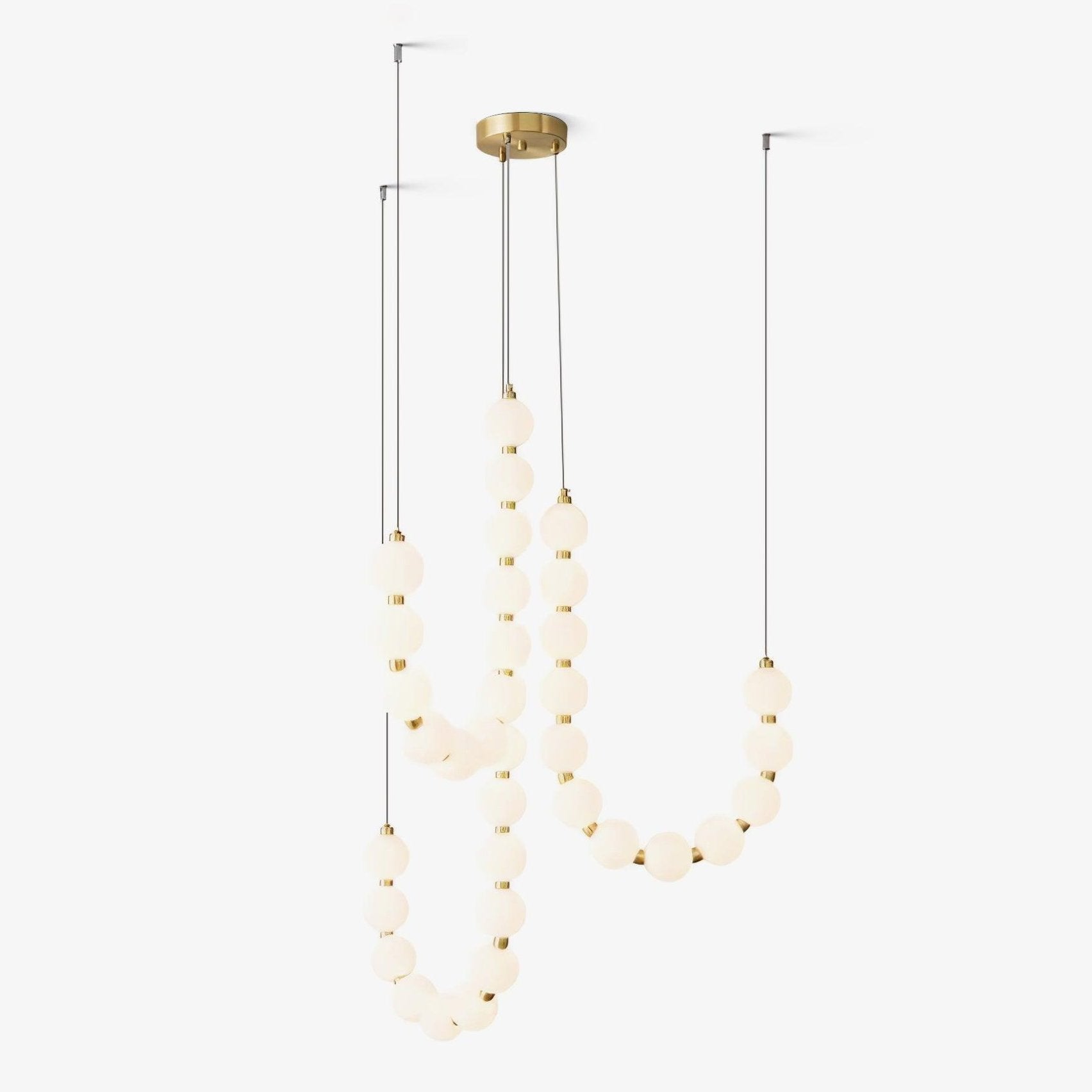 Gem Modern Acrylic Chandelier - Lamp Outdoor