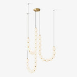 Pearl Modernl Glass Chandelier - Lamp Outdoor