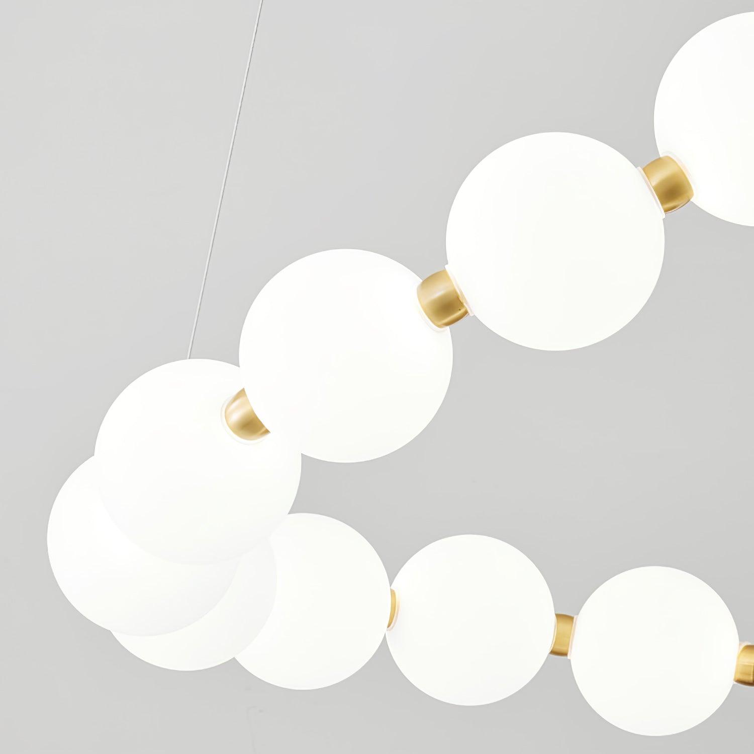 Gem Modern Acrylic Chandelier - Lamp Outdoor