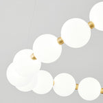 Pearl Modernl Glass Chandelier - Lamp Outdoor