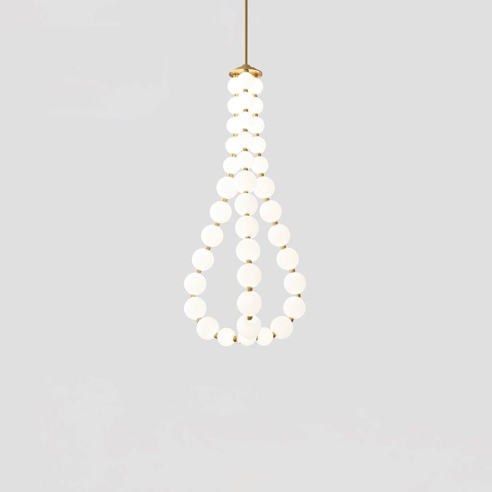 Pearl Modernl Glass Chandelier - Lamp Outdoor