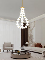 Gem Modern Acrylic Chandelier - Lamp Outdoor