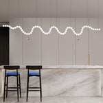 Pearl Modernl Glass Chandelier - Lamp Outdoor