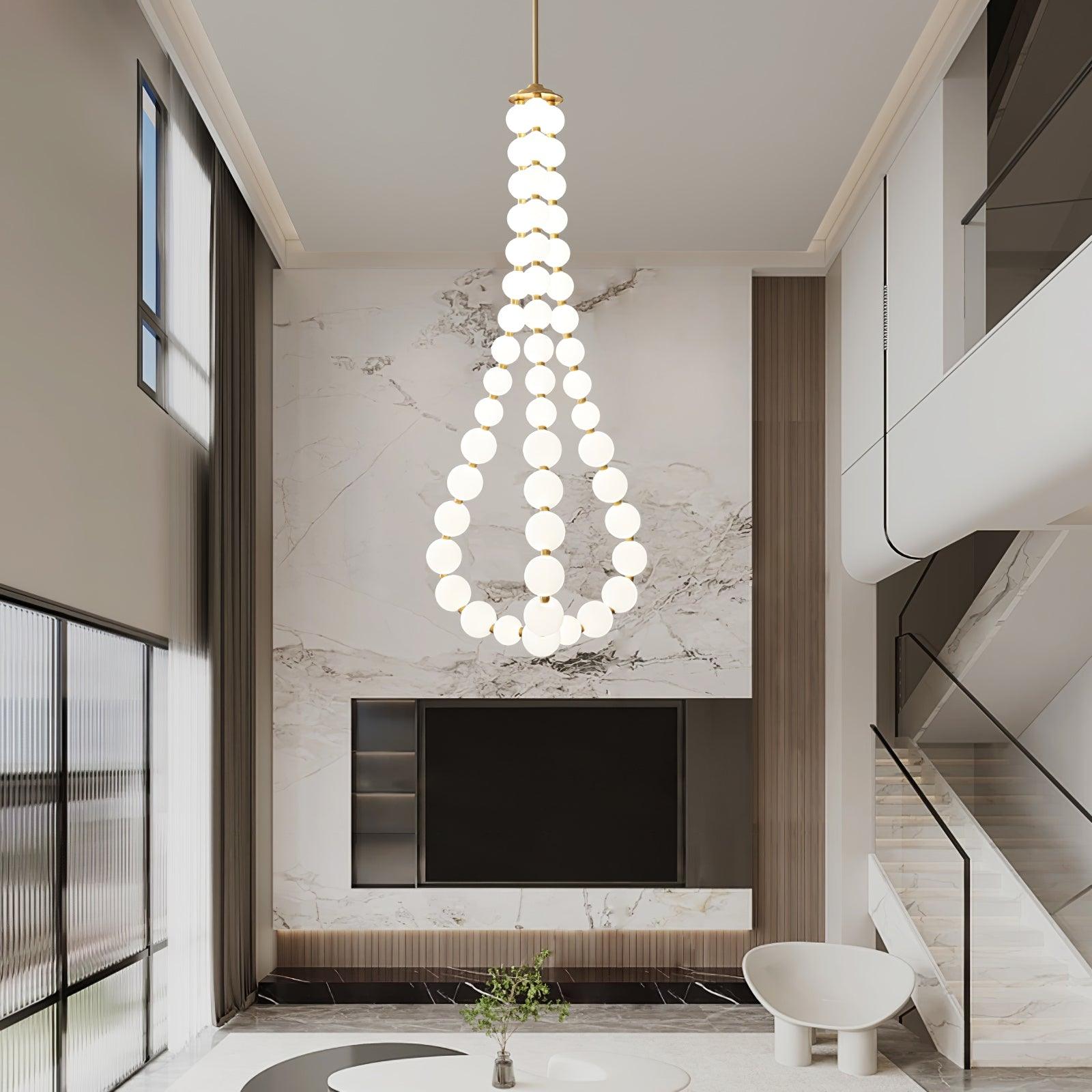 Gem Modern Acrylic Chandelier - Lamp Outdoor