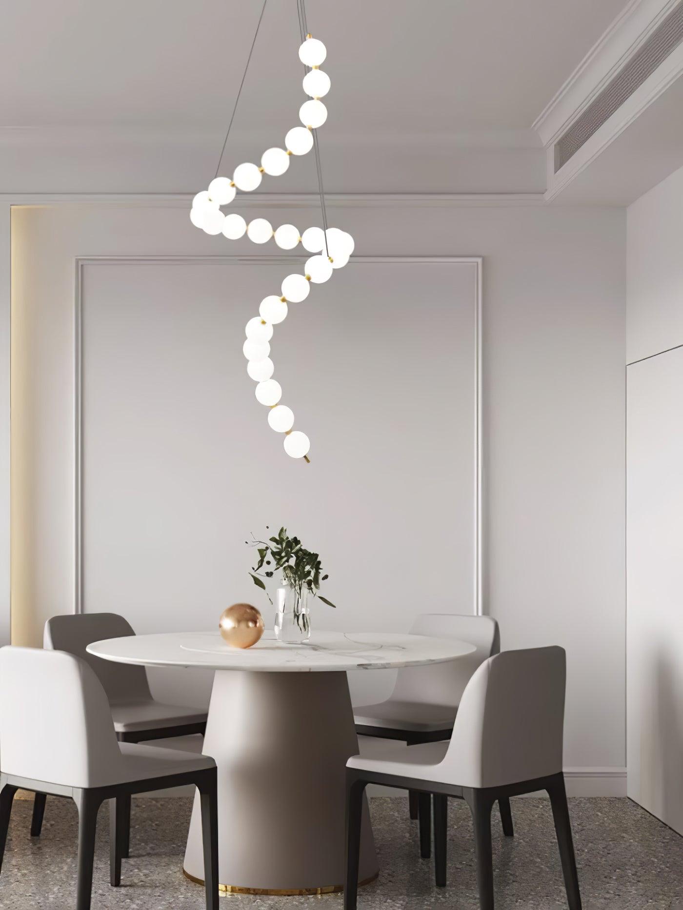 Gem Modern Acrylic Chandelier - Lamp Outdoor